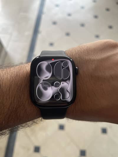 Apple watch series 10 46mm only box open 100% battery health, charger