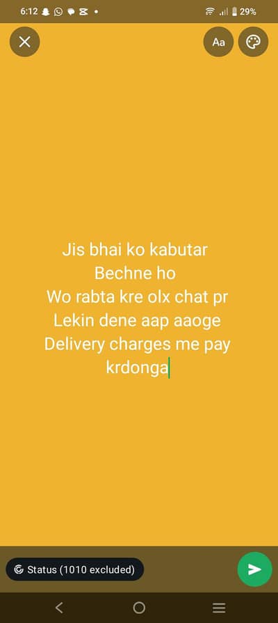 Dilevery krwa ni paregi
