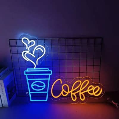 Neon sign board|Acrylic sign board|3d sign board|Neon strip|Neon