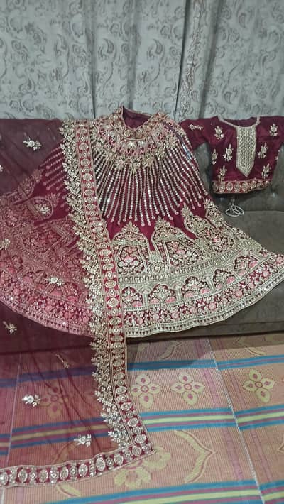 Bridal Lehnga" Wedding Dress
