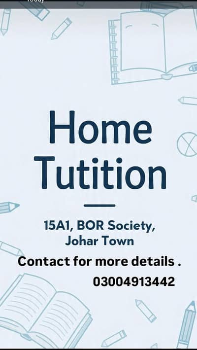 home tuition available