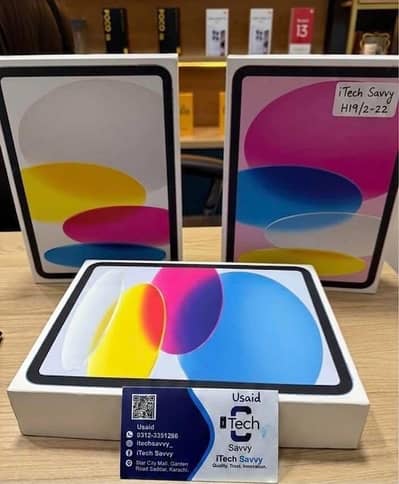 iPad 11 A16 128gb non active box packed