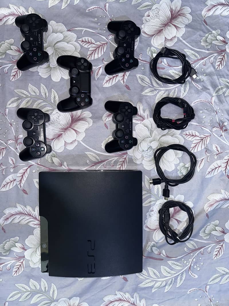 PS3 and 5 controllers 0