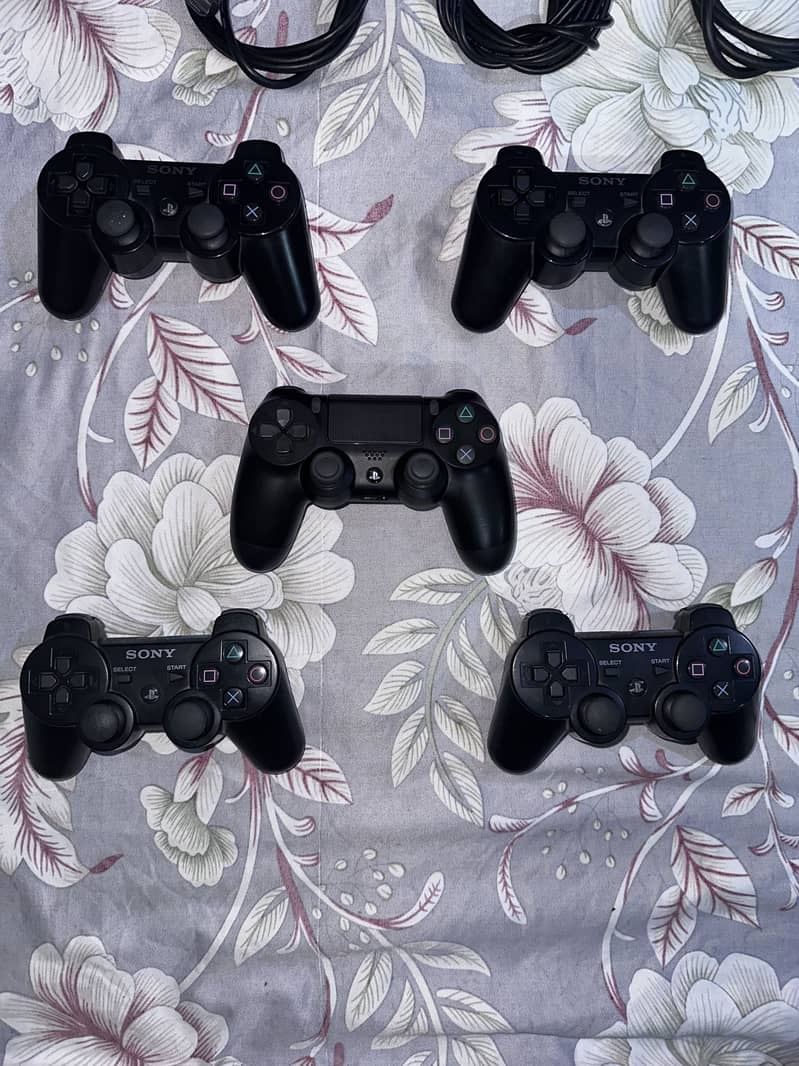 PS3 and 5 controllers 1