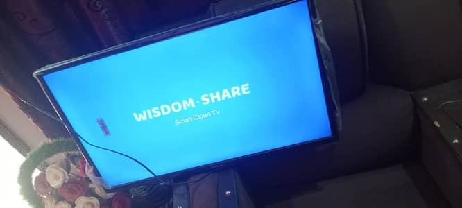 wisdom share Smart android LED TV- wifi YouTube Netflix-remote