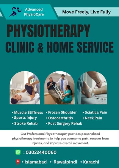 Home Physiotherapy & Rehab Services/ Islamabad