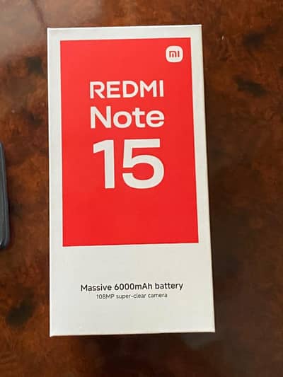 Xiaomi Redmi Note 15 4G