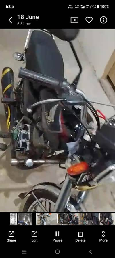 Honda 125 2017 model best conditions