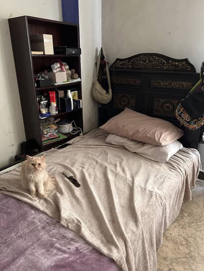 6 Custom wood Single bed