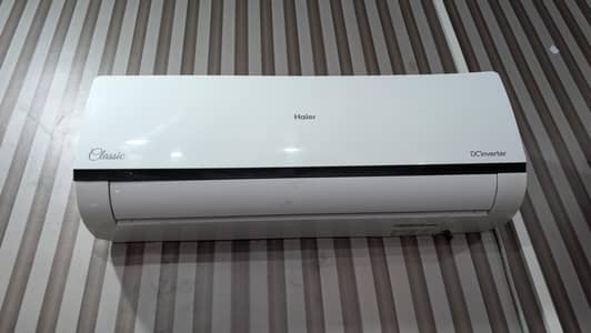 Ac Haier 1.5 ton 1 season used