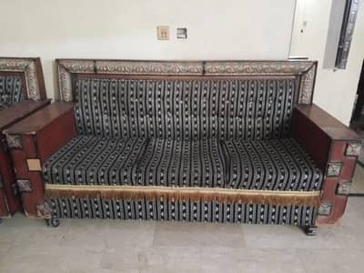 Sofa Set 3 Piece (GOOD CONDITION)
