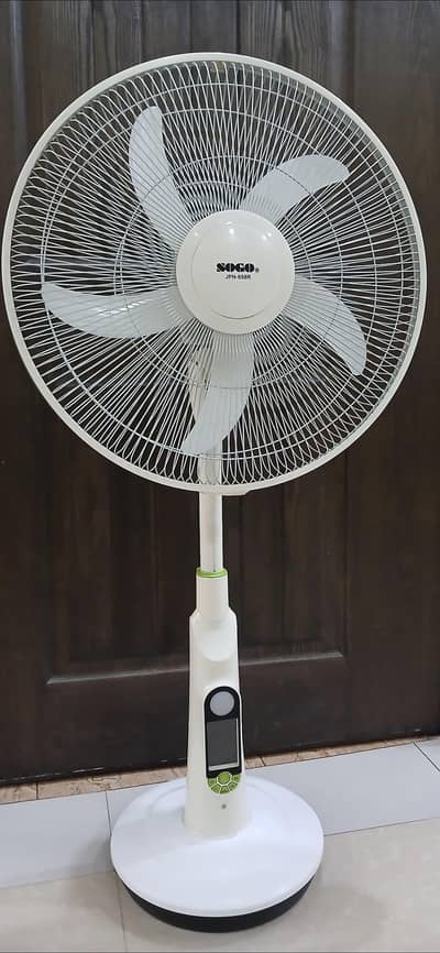 Sogo JPN 658R Rechargeable fan for sale in good condition