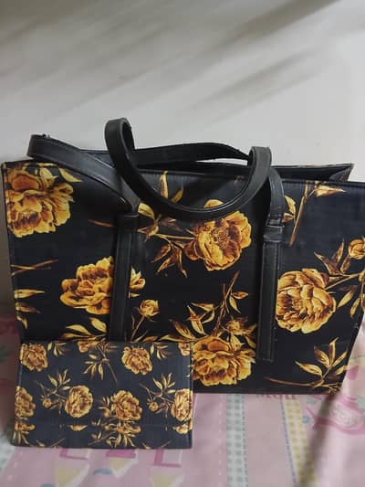 Floral Tote Bag