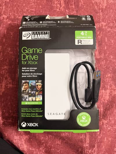 Seagate Game Drive for Xbox 4TB – Original External Hard Drive