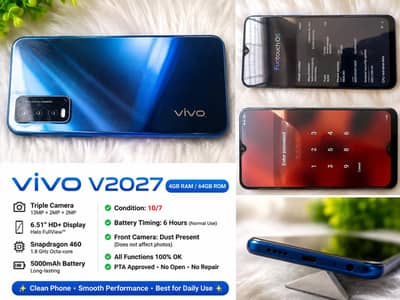 Vivo V2027 4GB/64GB For Sale