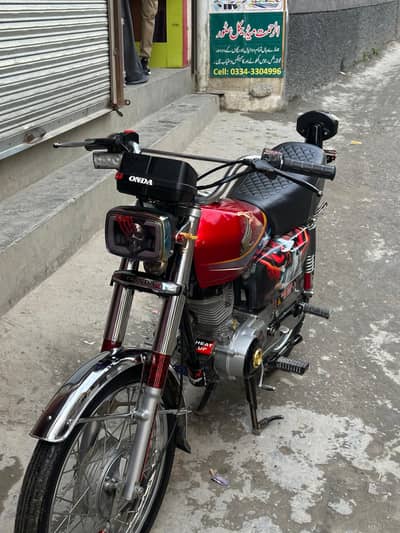 Honda 125 11 model Nbr 8200