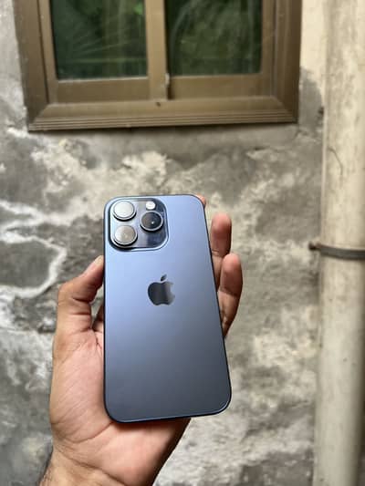 Iphone 15 pro jv 97% battery health blue titanium waterpack