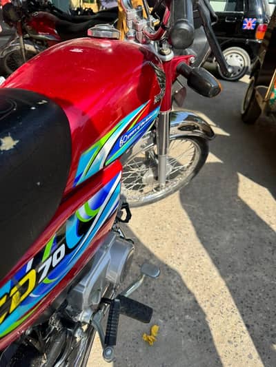 Honda cd 70 lush condition 2024 model for sale