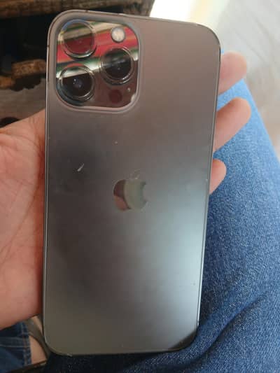 Apple iPhone 13 Pro Max jv 256 gb 10/10 85 battery with box