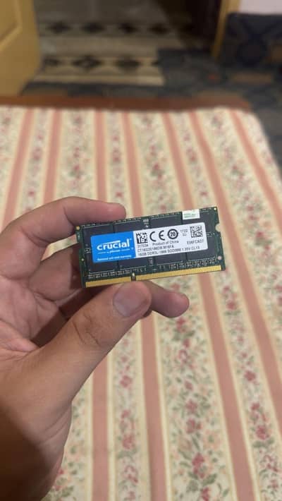 Crucial Ram 16GB Ddr3 Laptop Ram