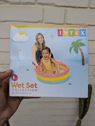 INTEX Swimming Pool For Kids with Pump