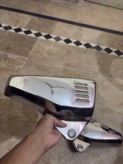 Mettal CHROME TAPPY FOR cg 125