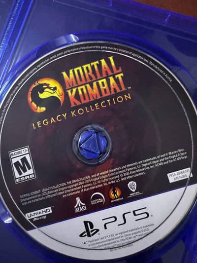 Mortal kombat ps5 cd