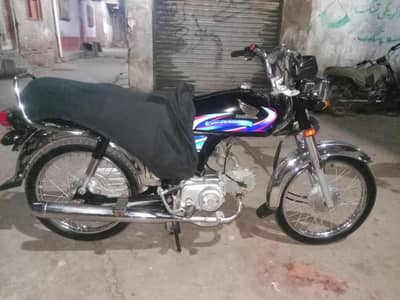 Honda CD 70 bike 2024 model applied