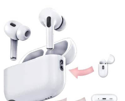 AirPods Pro Style Wireless Bluetooth Earbuds with Charging Case