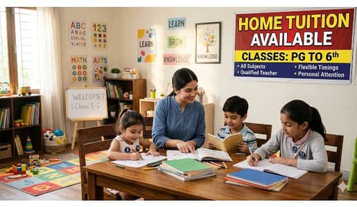 online female teacher available PG to 6