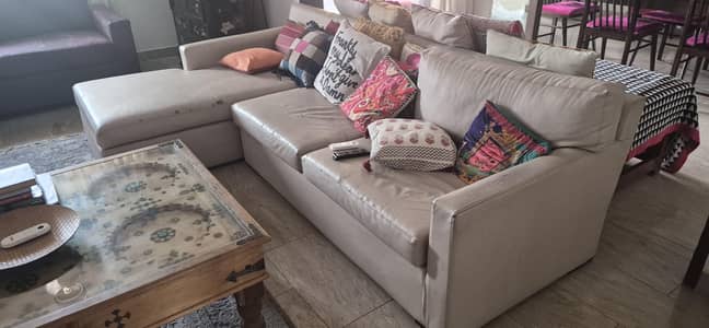 interwood L-shaped sofa
