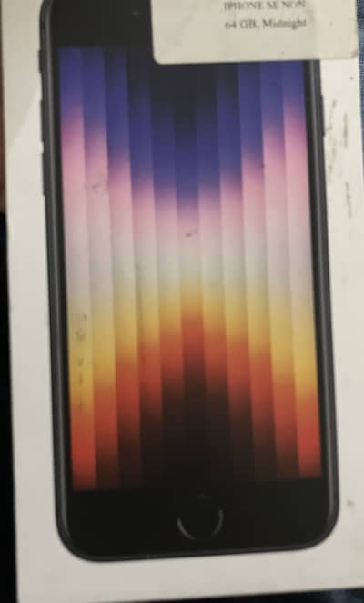 Apple iPhone SE with box