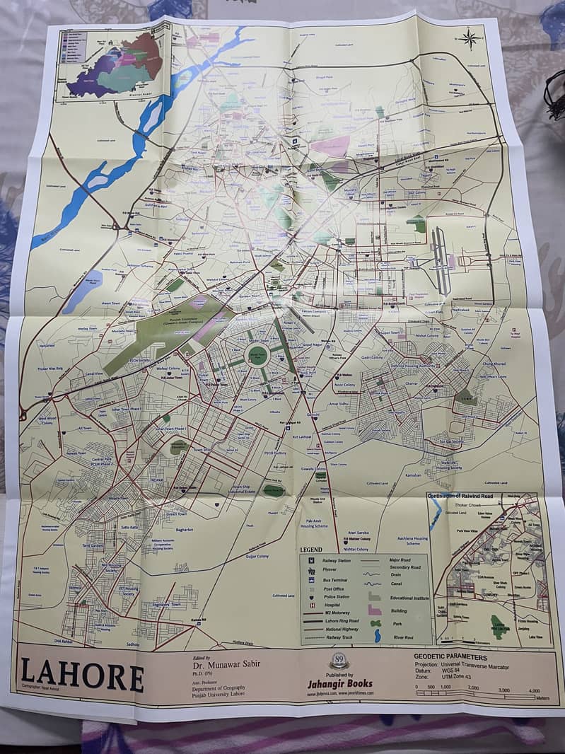 Lahore map old 3