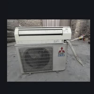 Mitsbushi 1 ton ac indoor & outdoor read description then contct me
