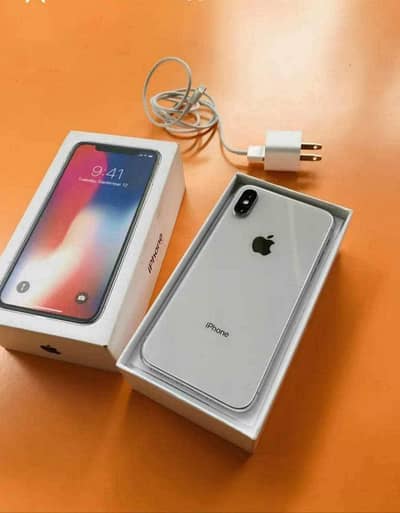 iphone x 256GB  (no open no repair) (PTA approved) all ok