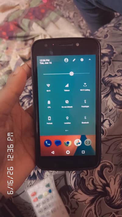 Motorola E4 ram 2gb rom 16gb