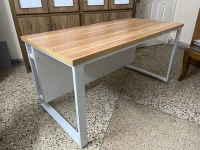Office / Multi-Purpose Wood Style Table (Slightly used)