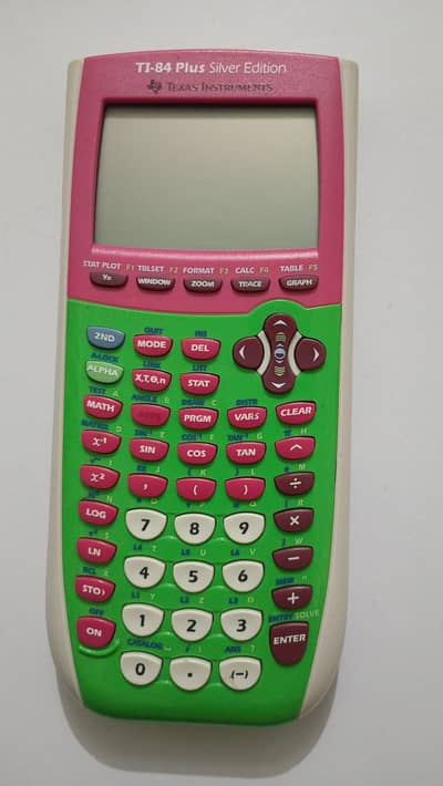 Calculator Texus Instruments TI-84plus silver edition graphing calc