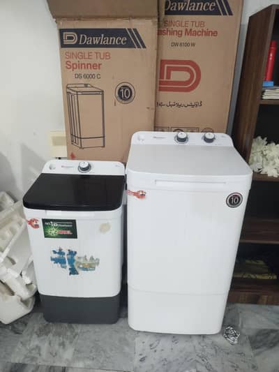Dawlance washing machine and dryer