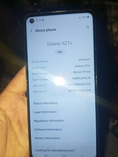 Samsung Mobile A21s