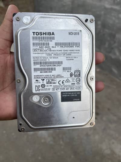 Toshiba 1-TB Hard Drive