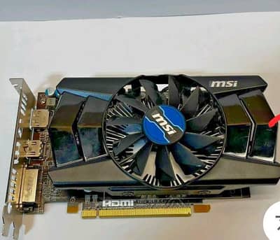2gb graphics card r7 250 10/10 condition
