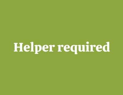 Helper/ care taker/ patient care