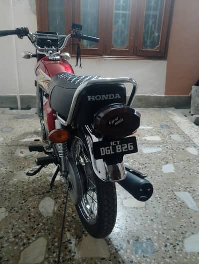 Honda 125 Model 2025 Islamabad number