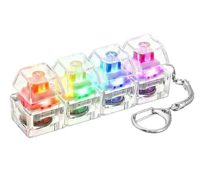 led keyboard keychain