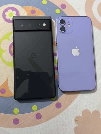 Google Pixel 6 iphone 12