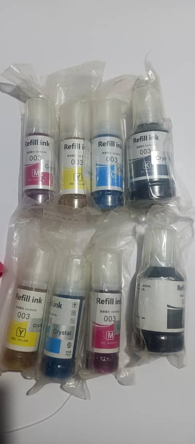 Epson L3110 4 color printer ink 2 set available