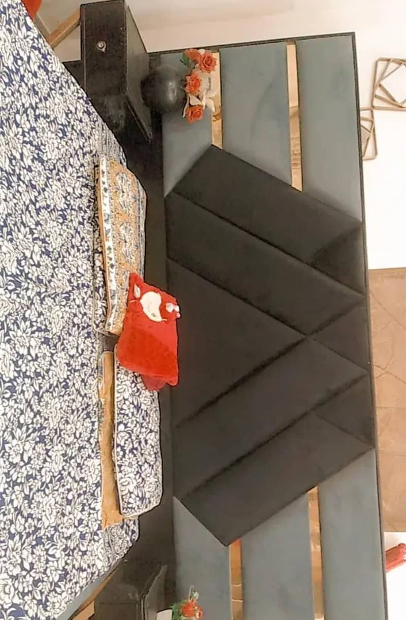 Bed, Side table, Dressing table, Showcase 1