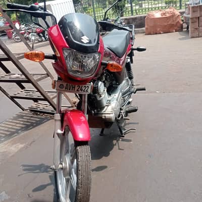 Suzuki 110 one hand use