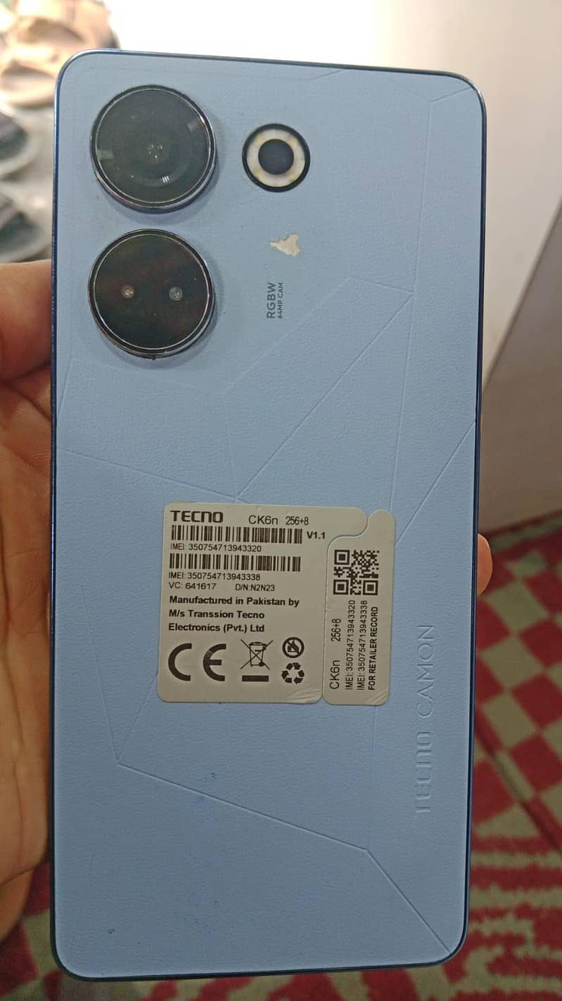 Tecno CAMON 20 1